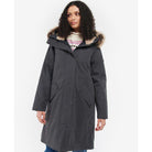 Barbour Belgrave Ladies Waterproof Jacket - Dark Navy - William Powell