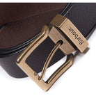 Barbour Blakely Mens Belt - Dark Brown - William Powell