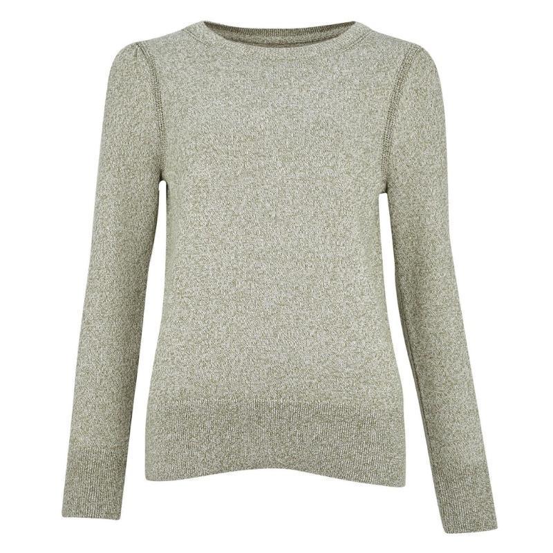 Barbour Bowland Ladies Knit - Bayleaf - William Powell