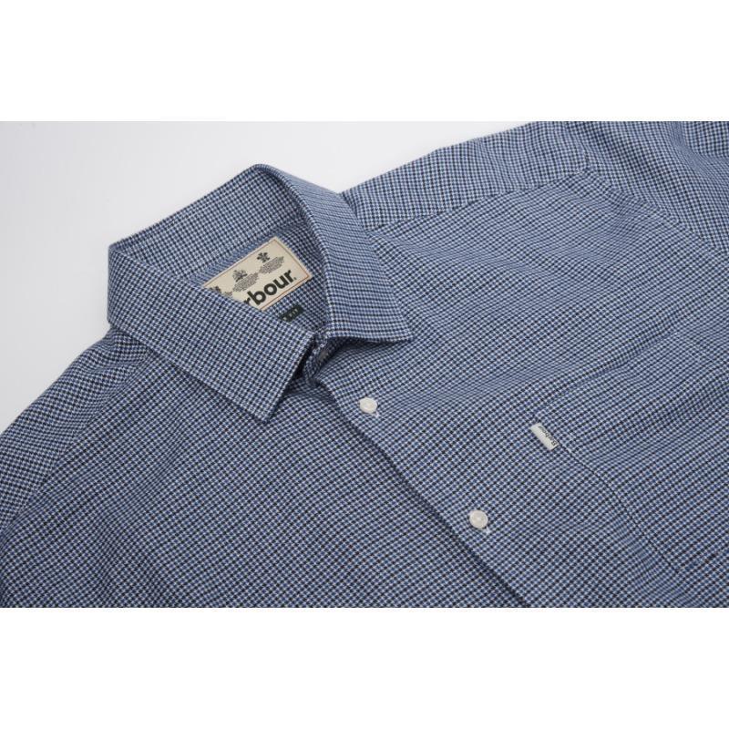 Barbour Bowness Check Shirt - Navy - William Powell