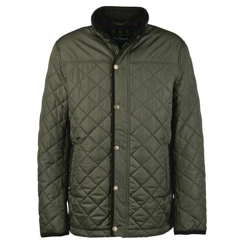 Barbour Brendon Mens Quilted Jacket - Forest - William Powell