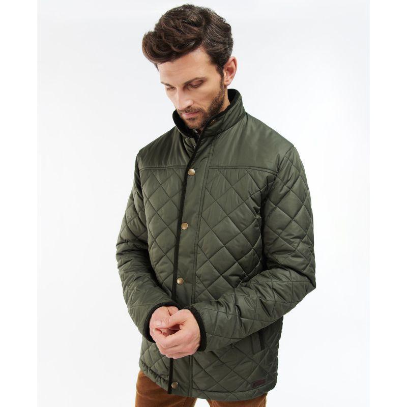 Barbour Brendon Mens Quilted Jacket - Forest - William Powell