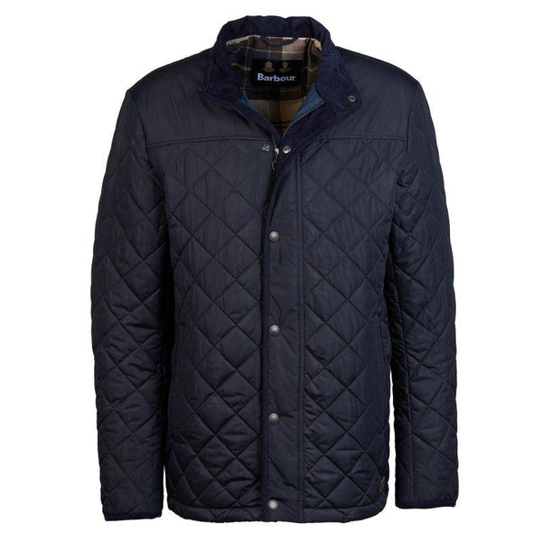 Barbour berneray deals quilted jacket navy