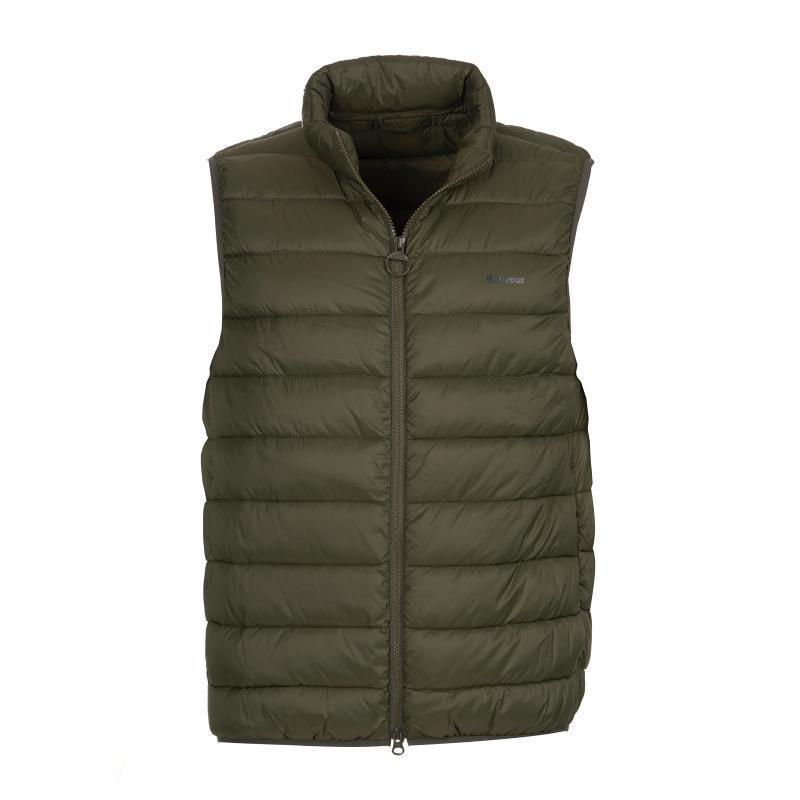 Barbour Bretby Mens Gilet - Olive - William Powell