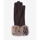 Barbour Burford Ladies Gloves - Brown - William Powell