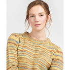 Barbour Burford Ladies Knit - Yellow Multi - William Powell