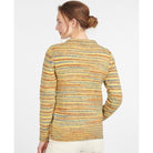 Barbour Burford Ladies Knit - Yellow Multi - William Powell