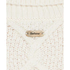 Barbour Burne Ladies Roll Neck Jumper - Cream - William Powell