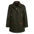 Barbour Buscot Ladies Wax Jacket - Archive Olive/Classic - William Powell