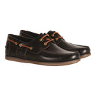 Barbour Capstan Mens Deck Shoe - Dark Brown - William Powell