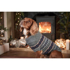 Barbour Case Fairisle Dog Jumper - Grey - William Powell