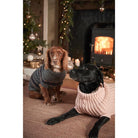 Barbour Case Fairisle Dog Jumper - Grey - William Powell