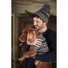 Barbour Case Fairisle Dog Jumper - Grey - William Powell