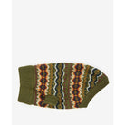 Barbour Case Fairisle Dog Jumper - Olive - William Powell