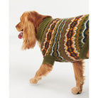 Barbour Case Fairisle Dog Jumper - Olive - William Powell