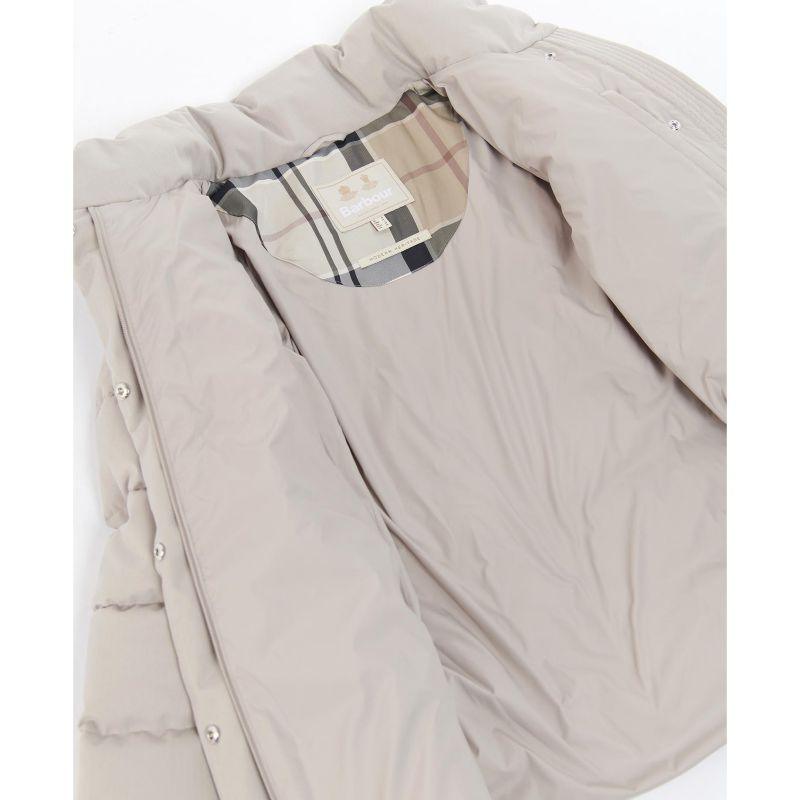 Barbour Cecilia Ladies Quilted Jacket - Earl Grey/Rosewood - William Powell
