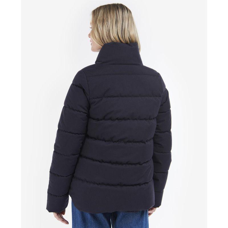 Barbour Cecilia Ladies Quilted Jacket - Midnight/Rosewood - William Powell
