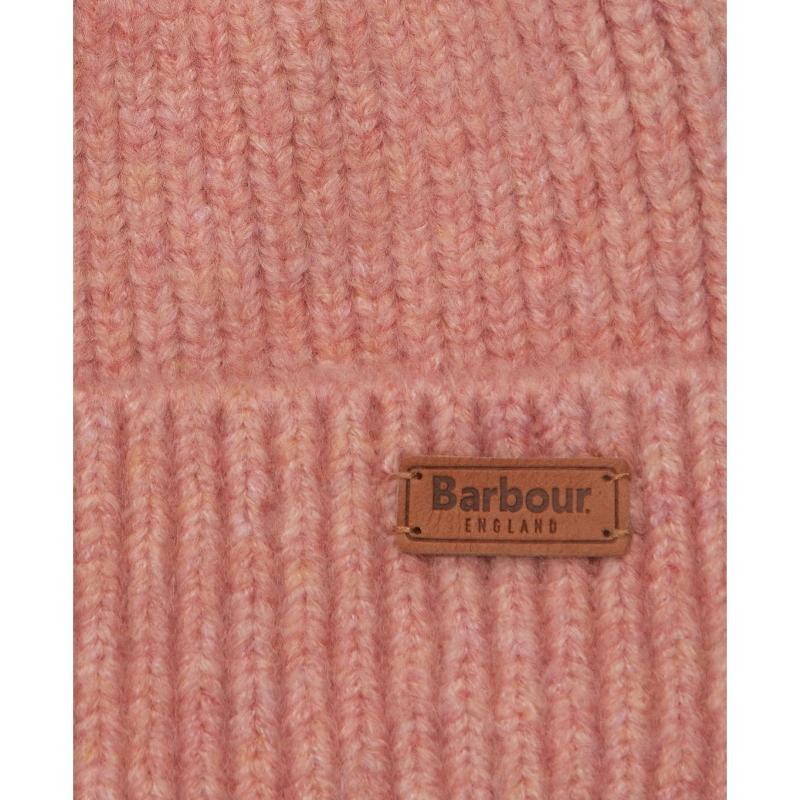 Barbour Chilton Ladies Beanie - Pink - William Powell