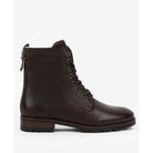 Barbour Christina Ladies Derby Boot - Dark Brown - William Powell