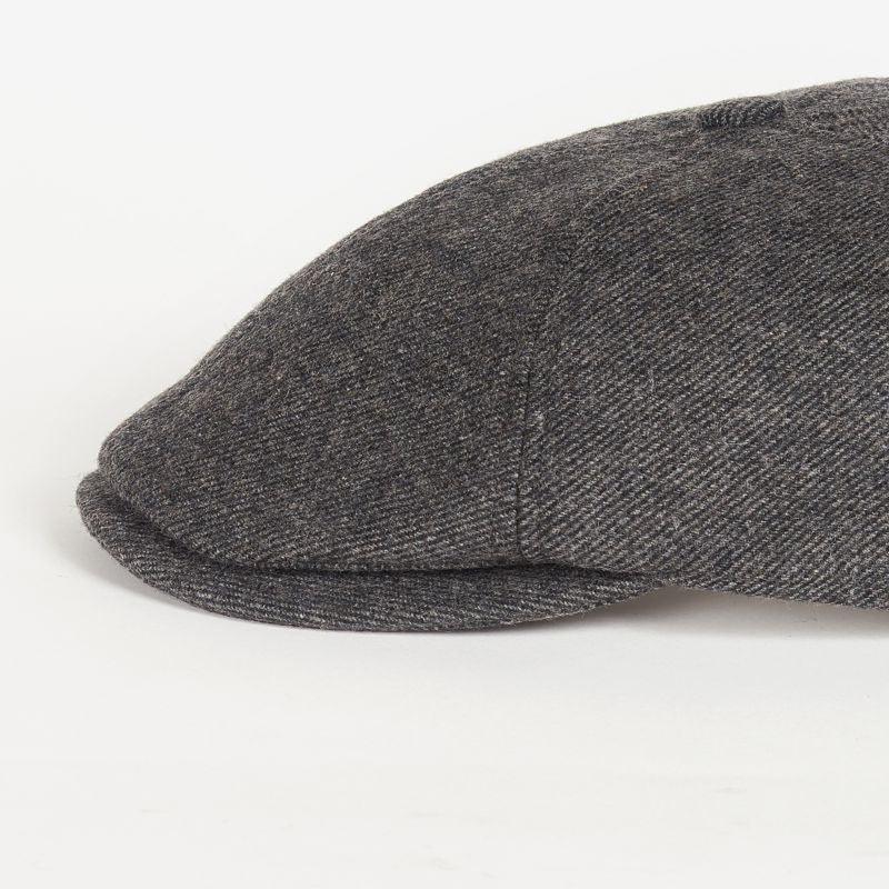 Barbour Claymore Mens Bakerboy Hat - Charcoal Grey - William Powell
