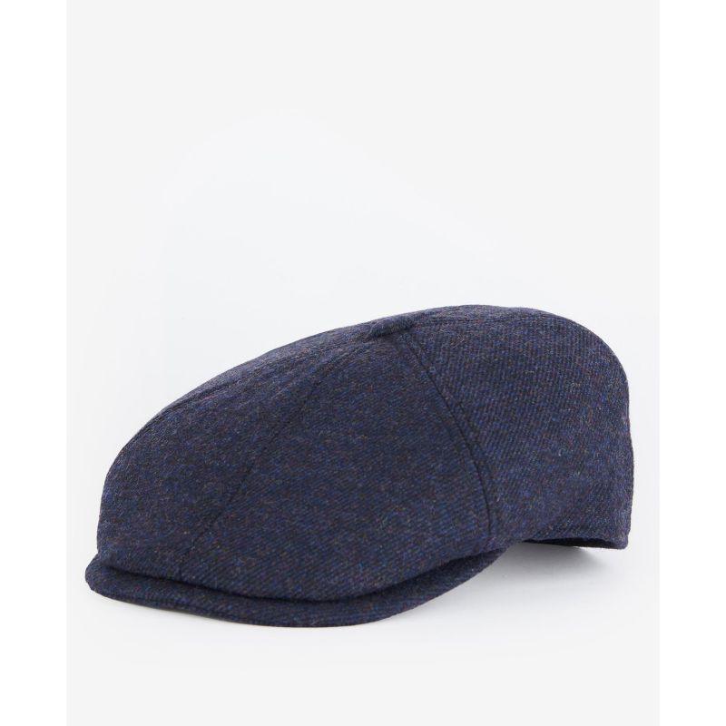 Barbour Claymore Mens Bakerboy Hat - Navy - William Powell