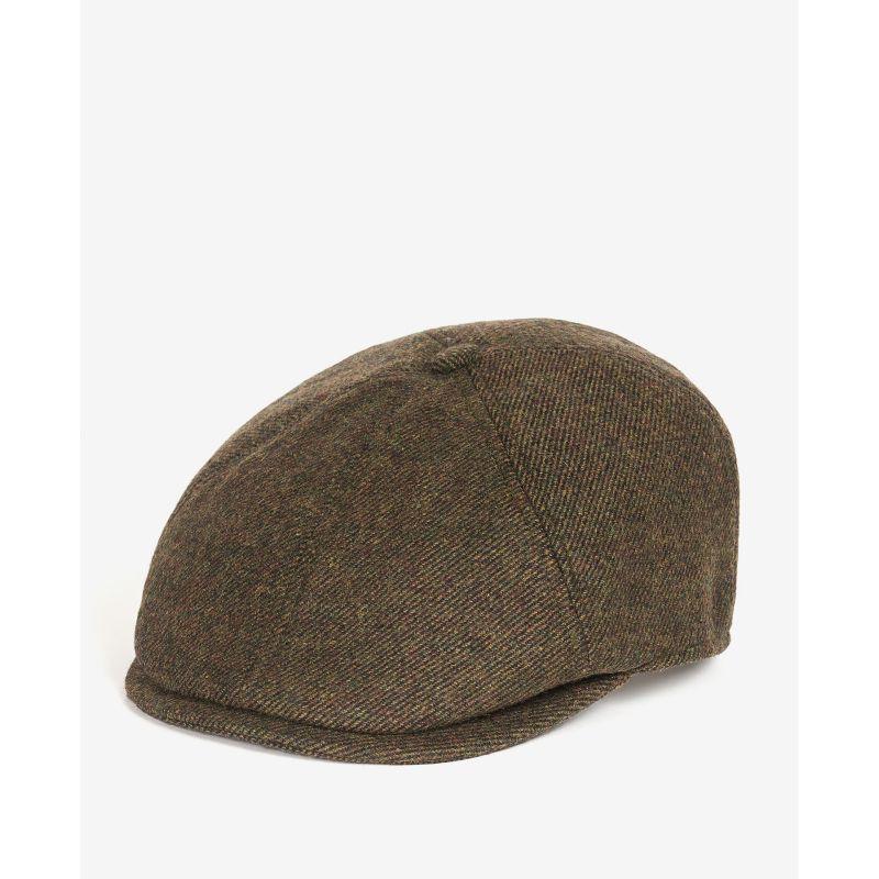 Barbour Claymore Mens Bakerboy Hat - Olive Twill - William Powell