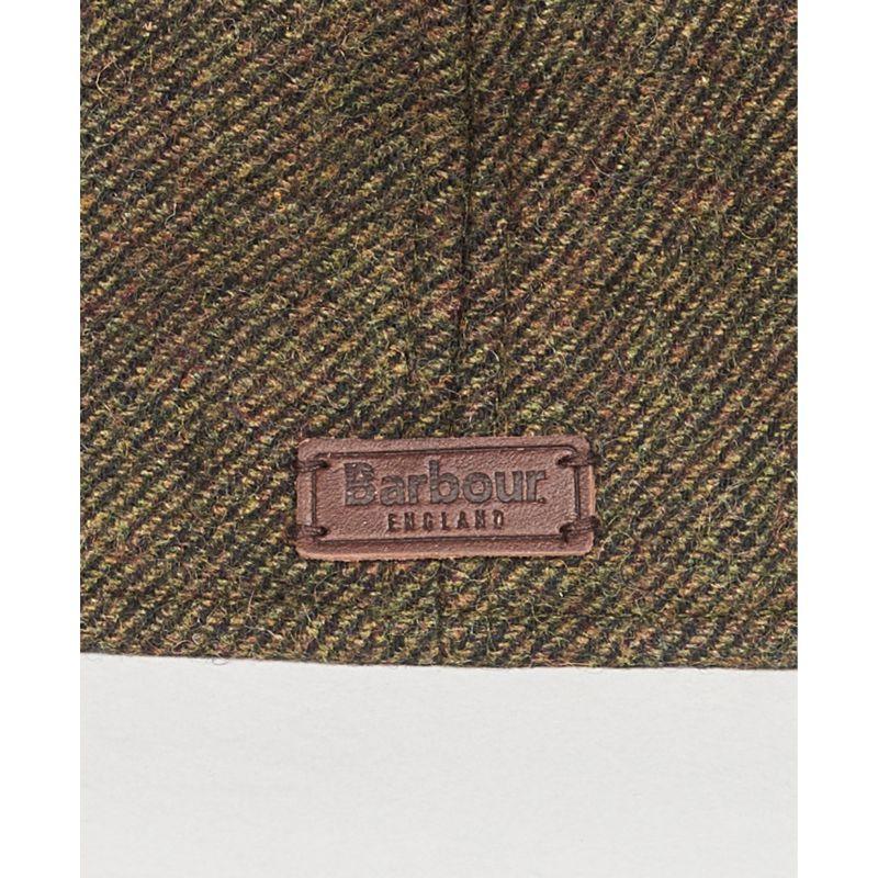 Barbour Claymore Mens Bakerboy Hat - Olive Twill - William Powell