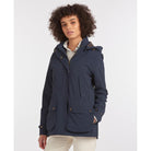 Barbour Clyde Ladies Waterproof Jacket - Navy - William Powell