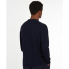 Barbour Coldwater Mens Crew Neck Jumper - Midnight - William Powell