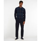 Barbour Coldwater Mens Crew Neck Jumper - Midnight - William Powell