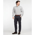 Barbour Coll Thermo Weave Mens Regular Fit Shirt - Ecru - William Powell