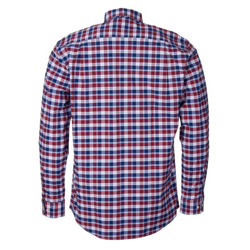 Barbour Country Check 15 Mens Regular Fit Shirt - Rich Red - William Powell