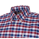 Barbour Country Check 15 Mens Regular Fit Shirt - Rich Red - William Powell