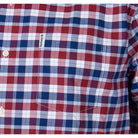 Barbour Country Check 15 Mens Regular Fit Shirt - Rich Red - William Powell