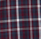 Barbour Country Check 2 Tailored Mens Shirt - Red - William Powell