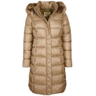 Barbour Crinan Ladies Quilted Coat - Light Trench/Hawthorn Tartan - William Powell