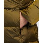 Barbour Crinan Ladies Quilted Coat - Military Olive/ Hawthorn Tartan - William Powell