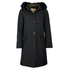 Barbour Culloden Ladies Waterproof Jacket - Dark Navy/Hawthorn Tartan - William Powell