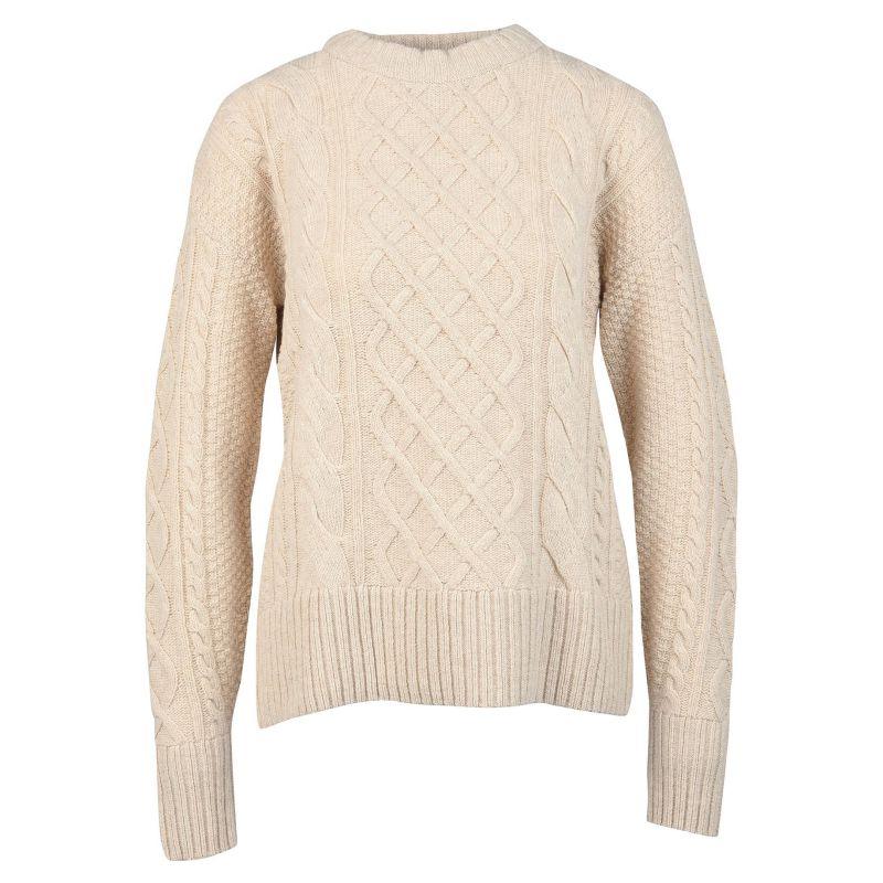 Barbour Daffodil Ladies Knit - Oatmeal - William Powell