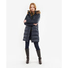 Barbour Daffodil Ladies Quilted Jacket - Dark Navy - William Powell