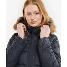 Barbour Daffodil Ladies Quilted Jacket - Dark Navy - William Powell