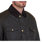 Barbour Dalegarth Mens Wax Jacket - Olive - William Powell