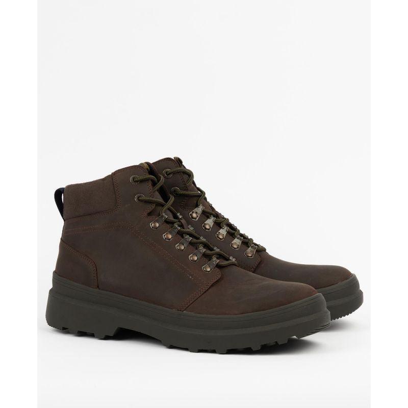 Barbour Davy Mens Waterproof Boots - Choco - William Powell