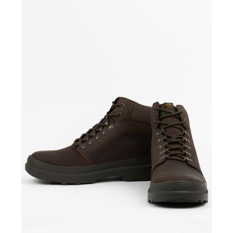 Barbour Davy Mens Waterproof Boots - Choco - William Powell
