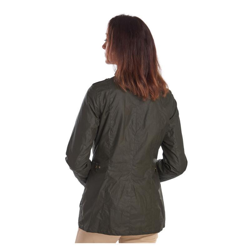 Barbour Defence Lightweight Ladies Wax Jacket - Archive Olive - William Powell