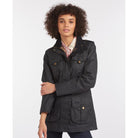 Barbour Defence Lightweight Ladies Wax Jacket - Royal Navy/Classic - William Powell