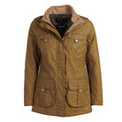 Barbour Defence Lightweight Ladies Wax Jacket - Sand/Classic - William Powell