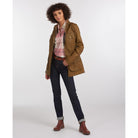 Barbour Defence Lightweight Ladies Wax Jacket - Sand/Classic - William Powell