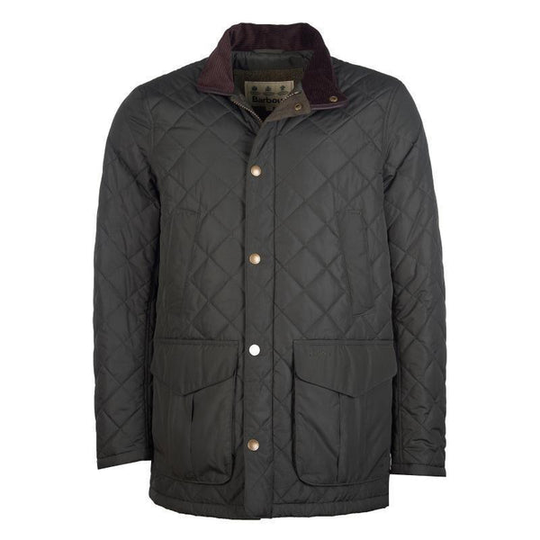 Barbour powell cheap quilted jacket sage