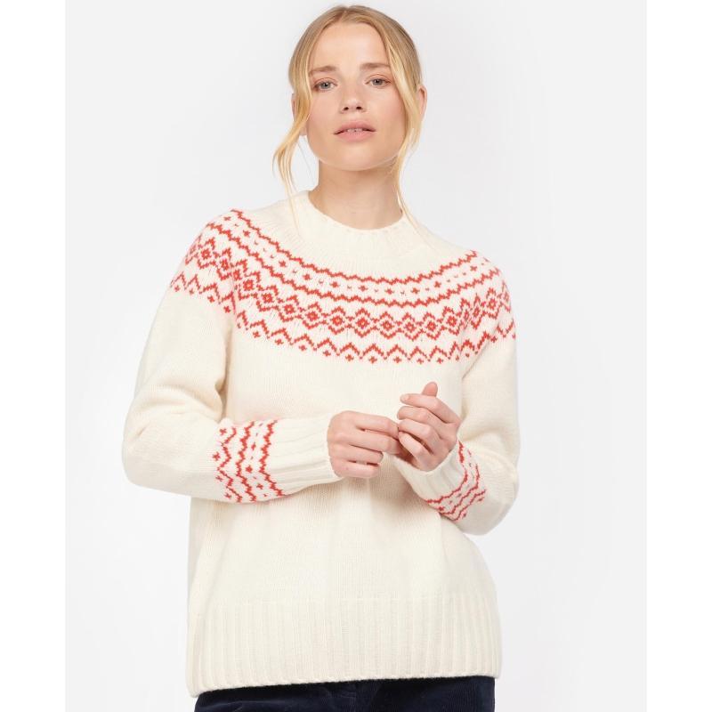 Barbour Driftwood Ladies Knit - Multi - William Powell